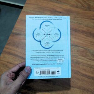 Ikigai Hardcover back side